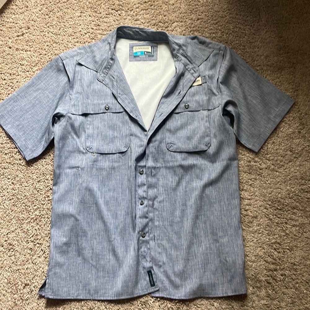 Magellan Fish Gear button down